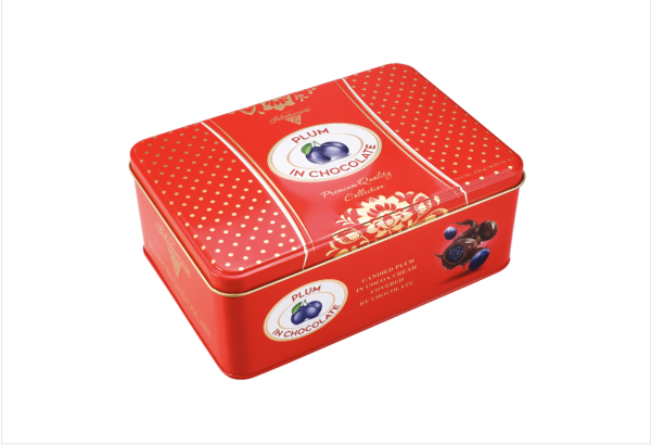 Chocolate Solidarnosc Plum Red & Blue